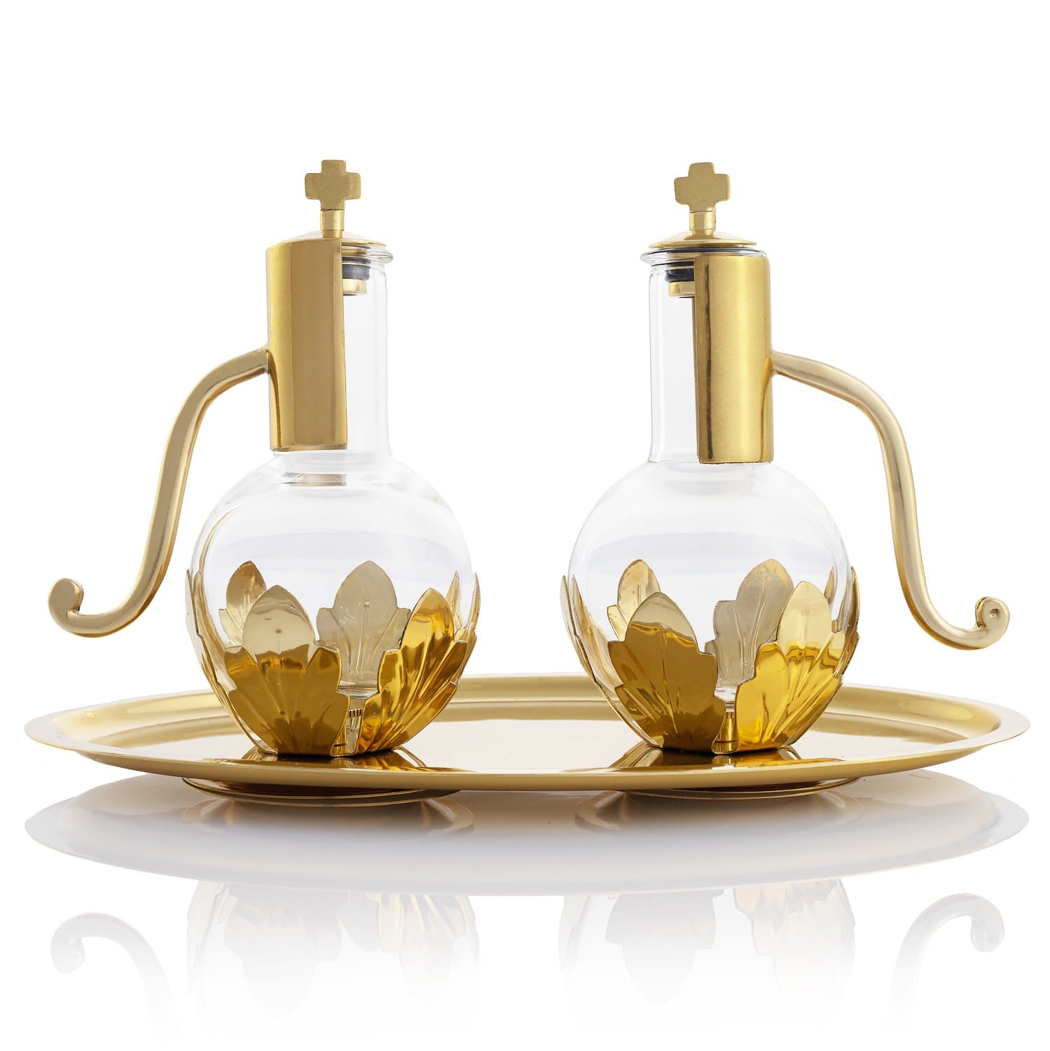 Ampułki na wino i wodę - taca - ORNATY.PL