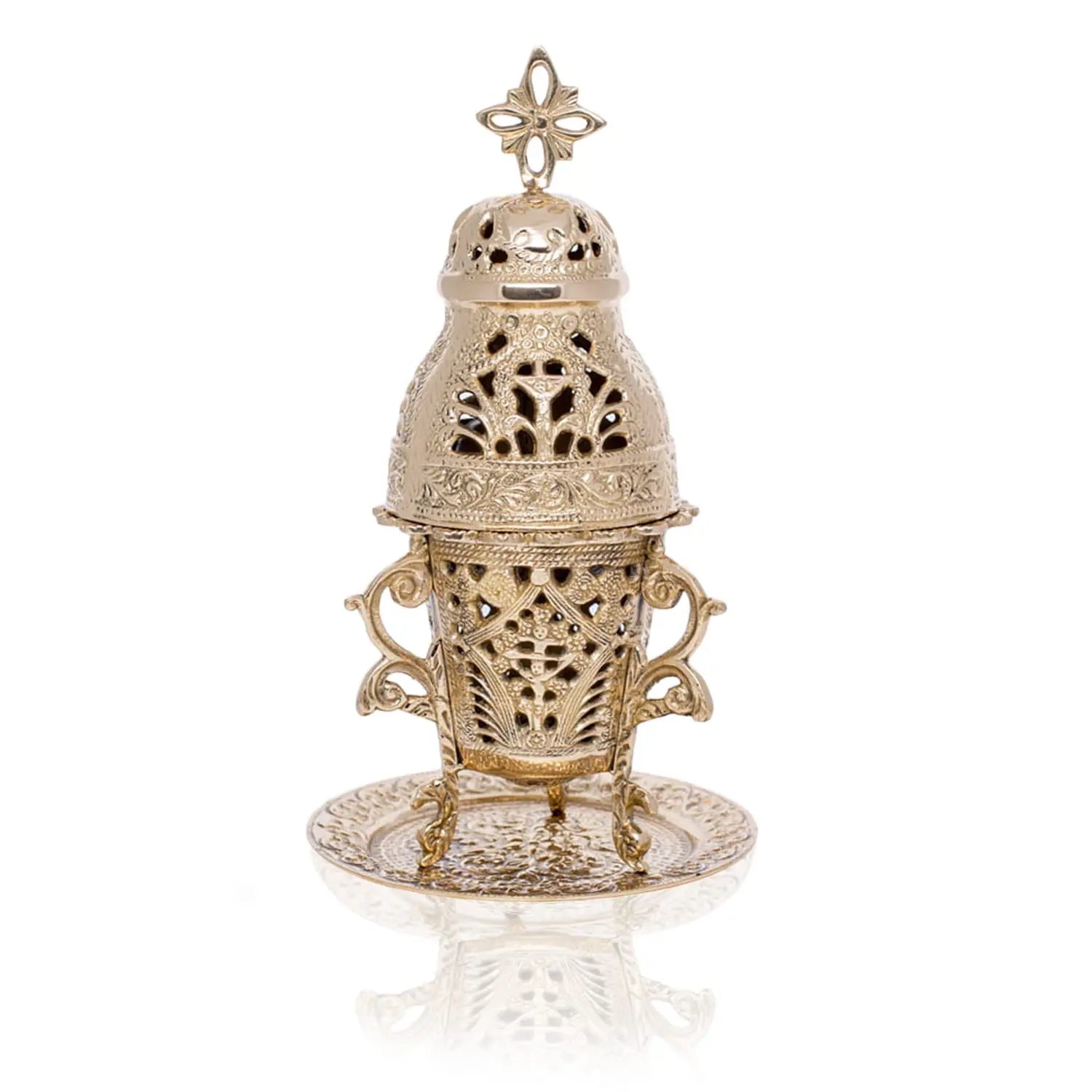 Brass Censer with Stand