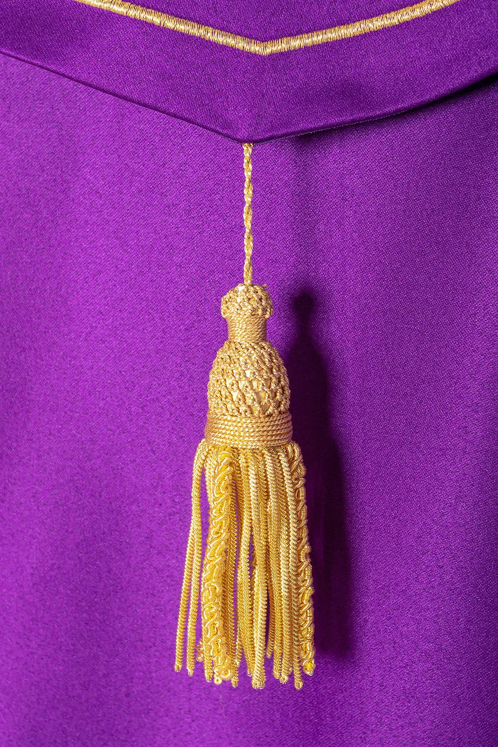 Liturgical cape with rich IHS monogram