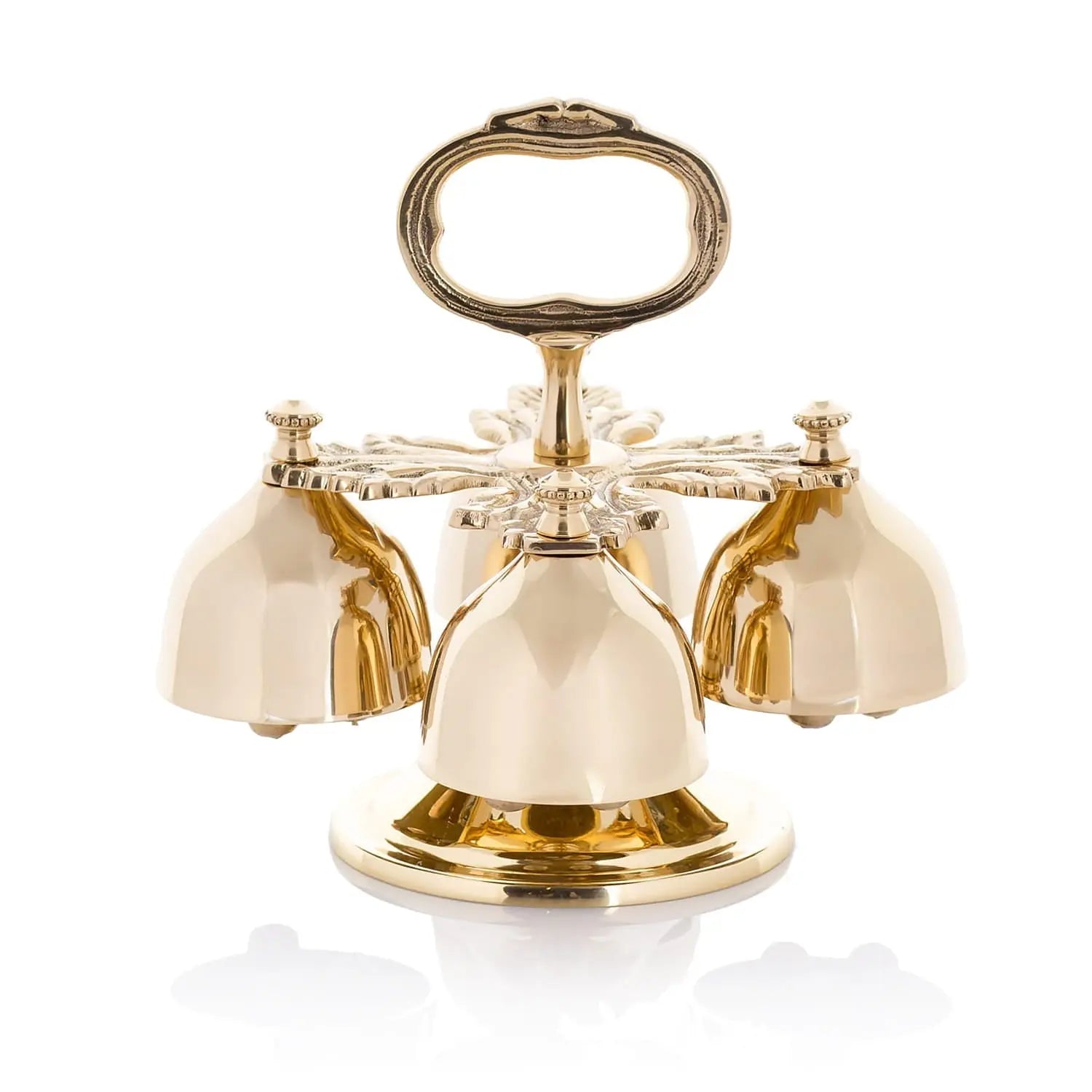 Quadruple Brass Altar Bells