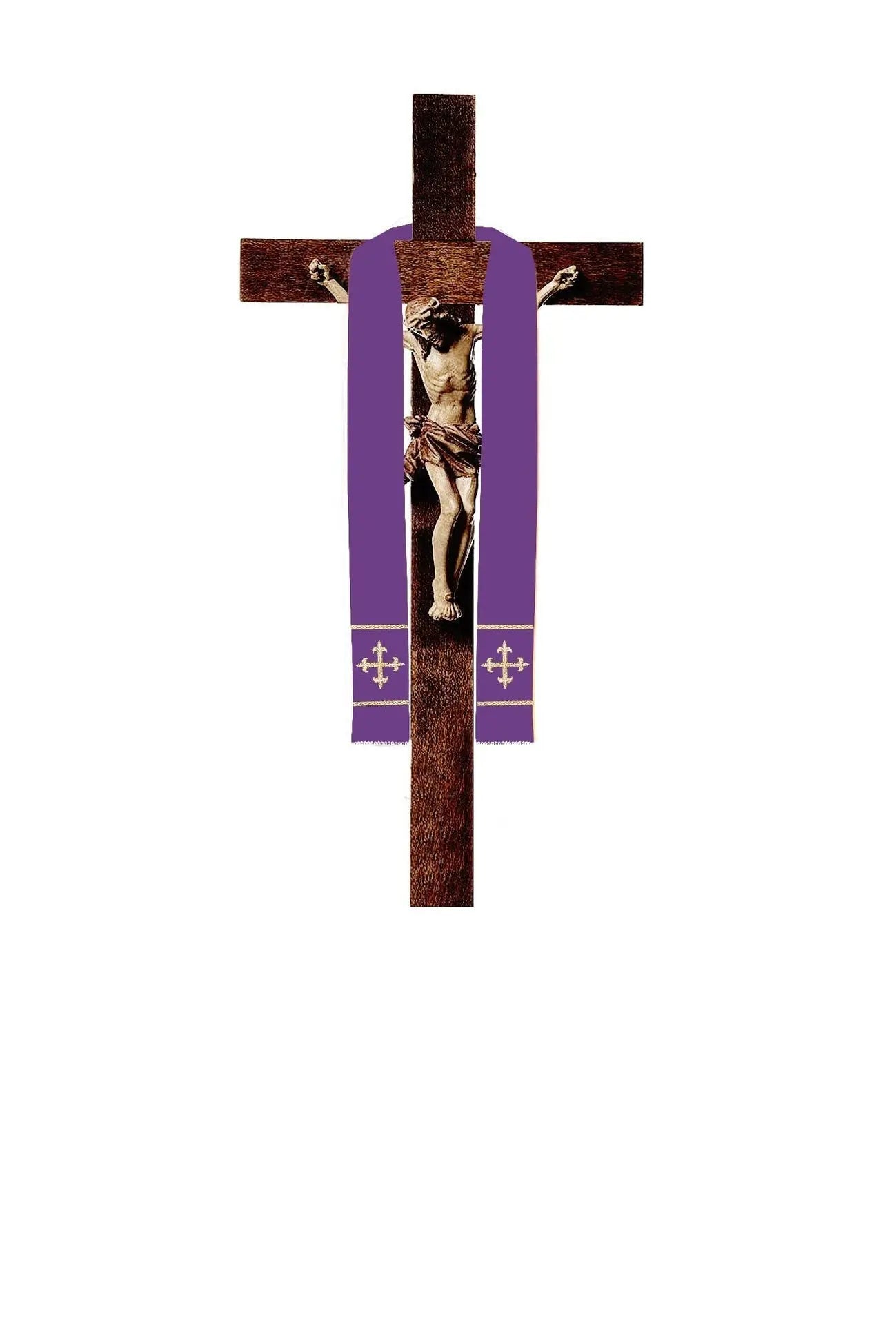 Short stole for the cross of Jesus