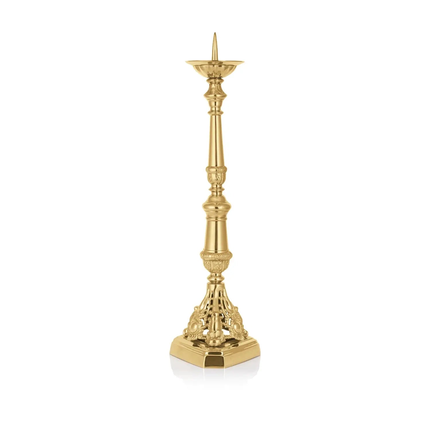 Brass Altar Candlestick – 64 cm