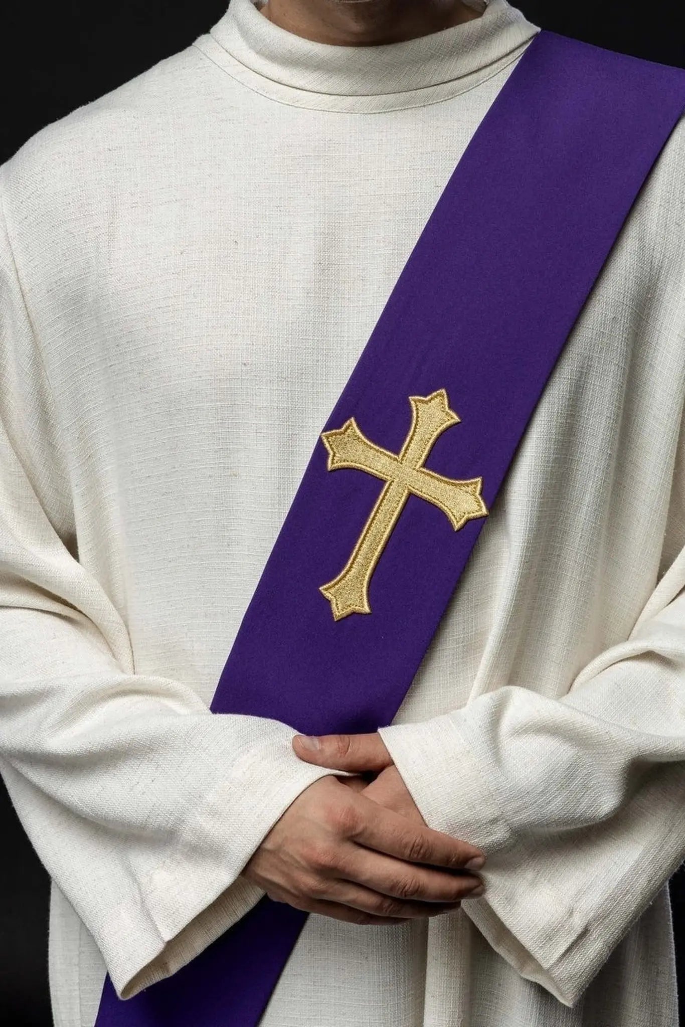 Diaconate stole Cross