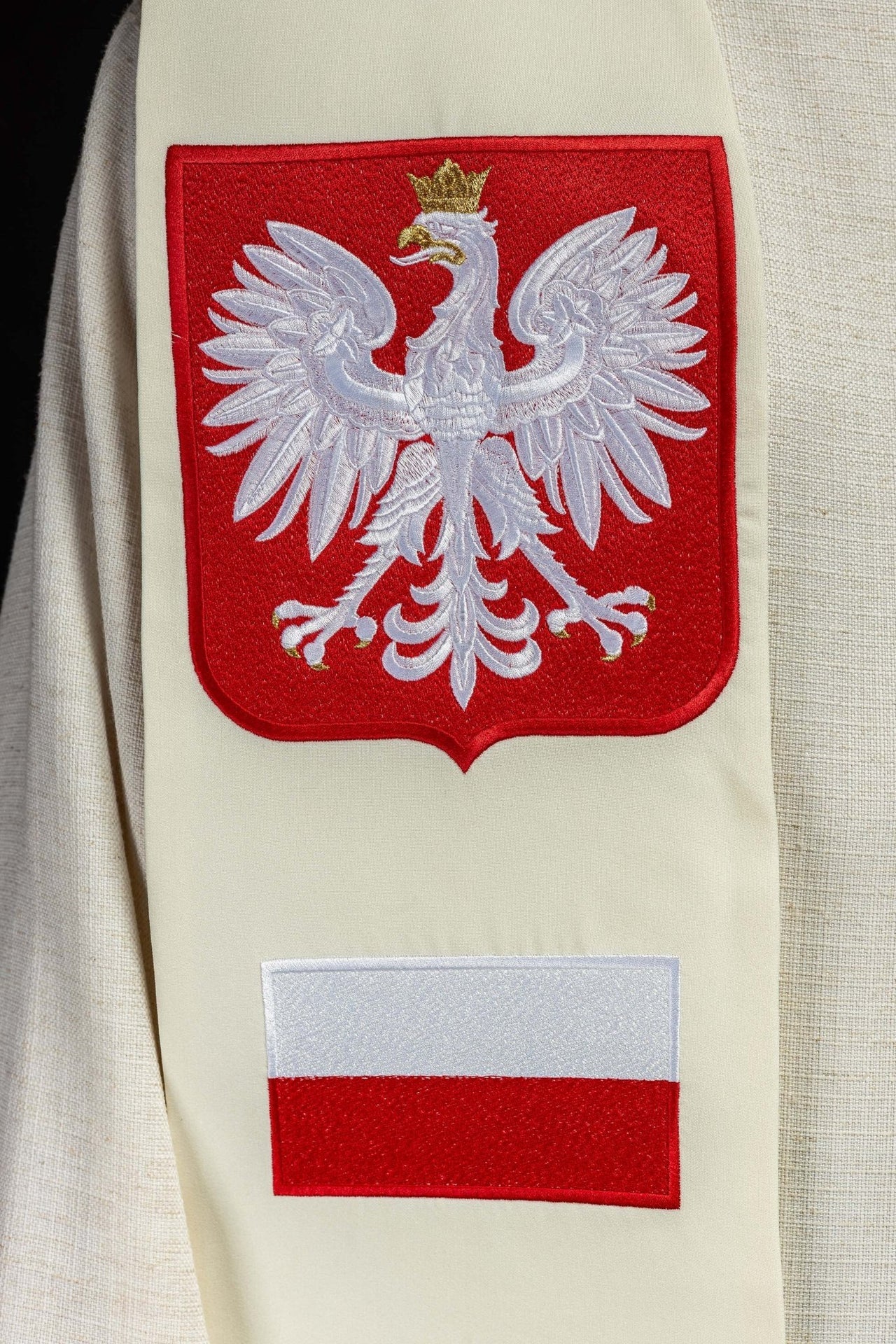 Stuła haftowana Matka Boska Częstochowska