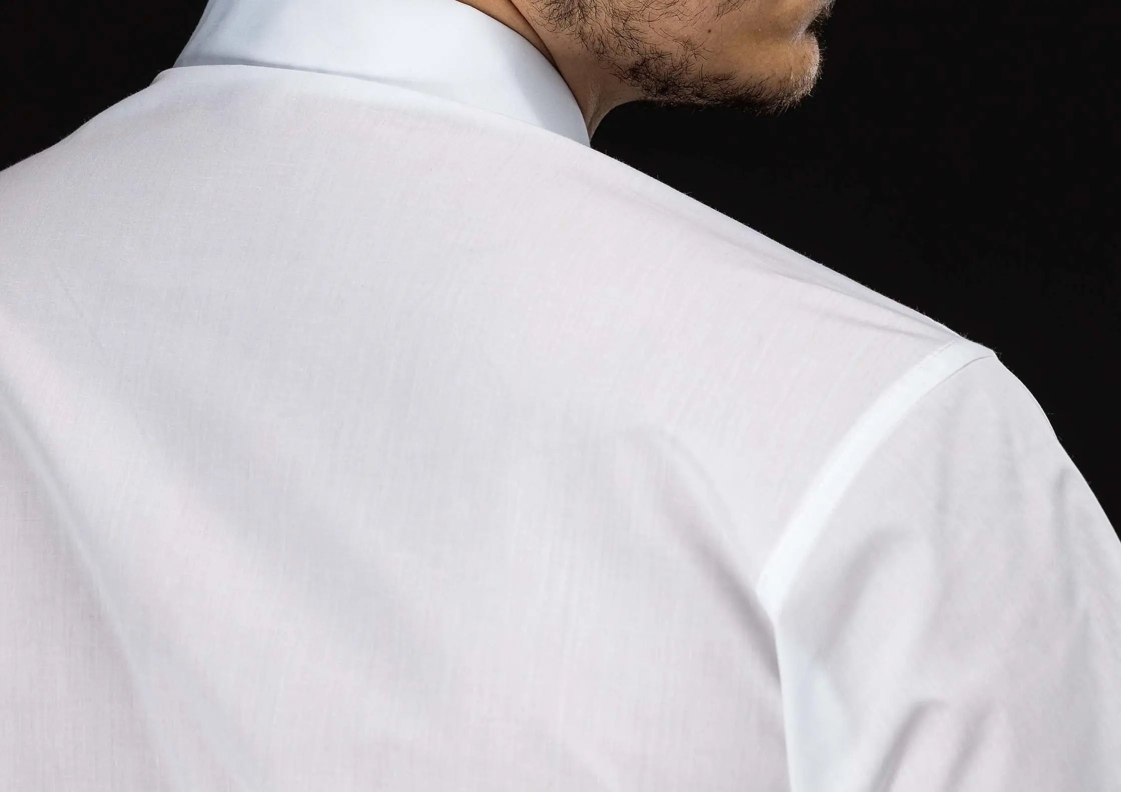 Clergy Shirt White Short Sleeve with Collar Tab