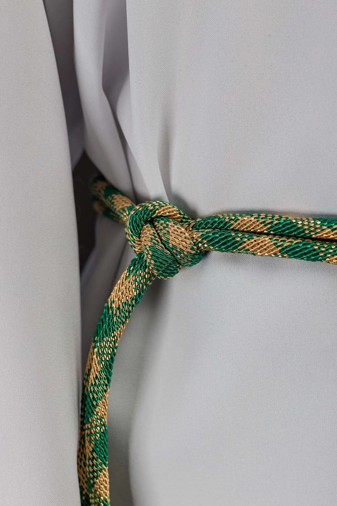 Premium Green-Gold Liturgical Cincture