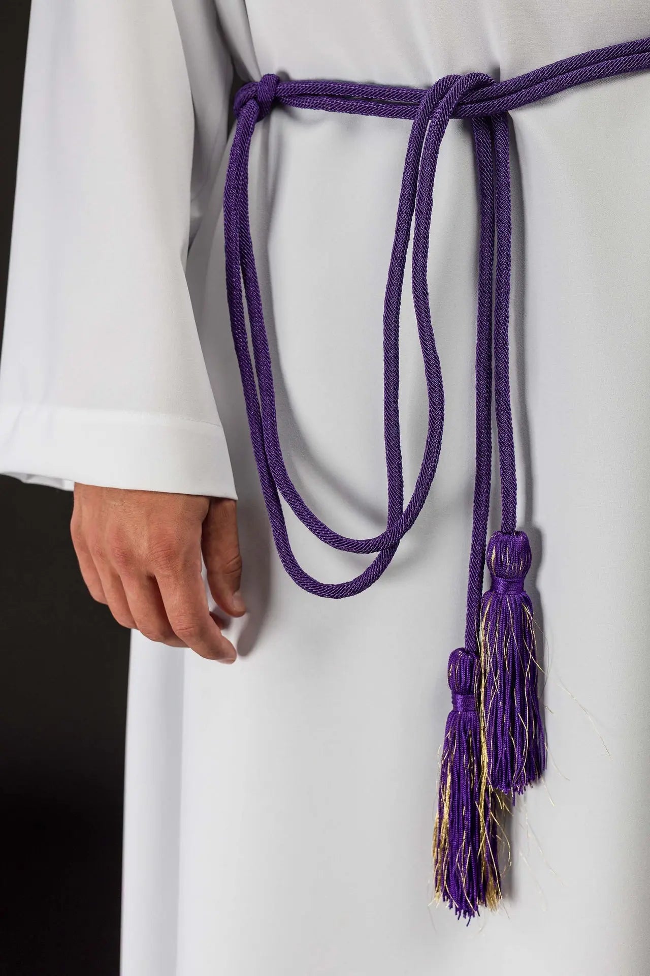 Premium Purple Liturgical Cincture
