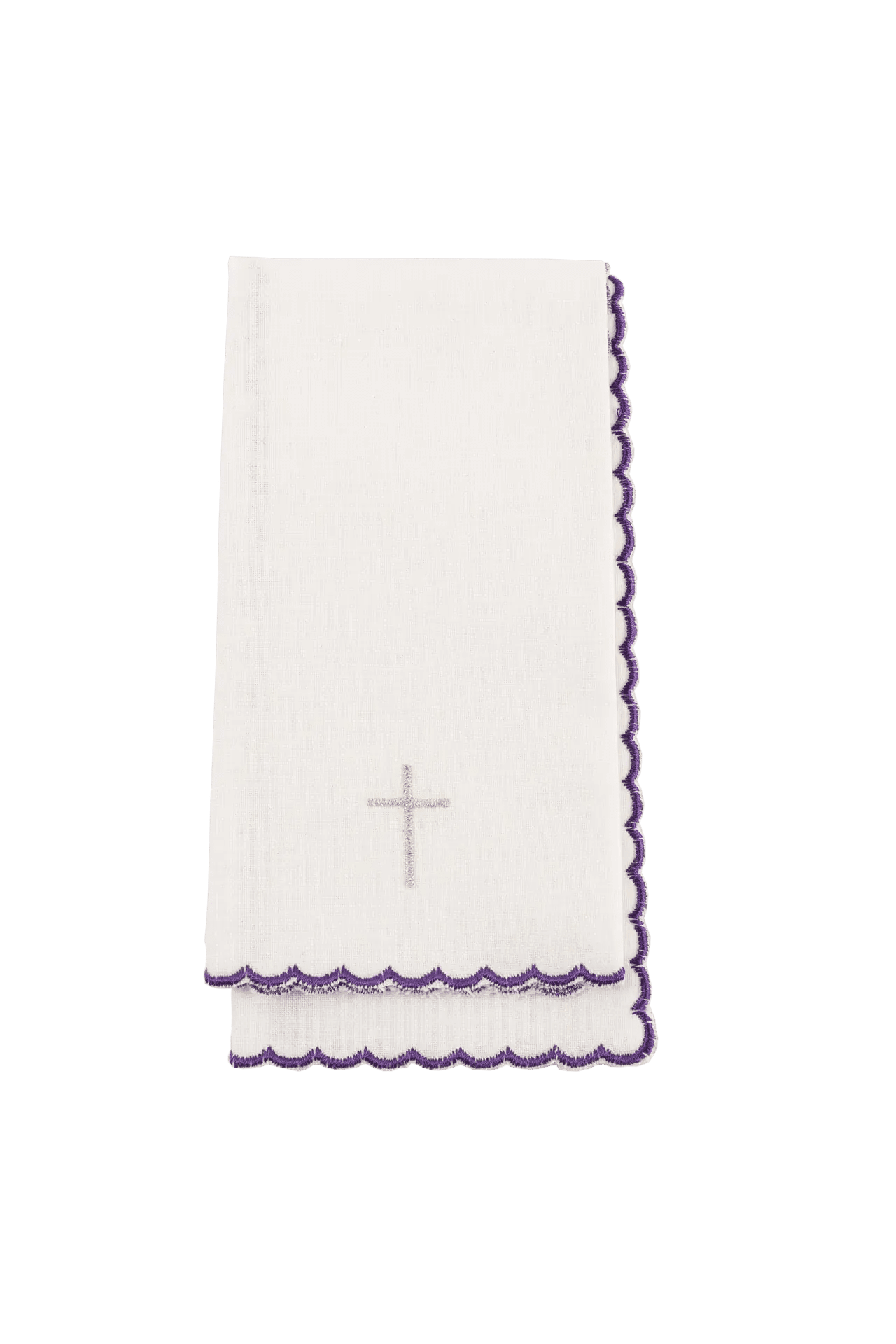 Embroidered chalice linens set Stations of the Cross