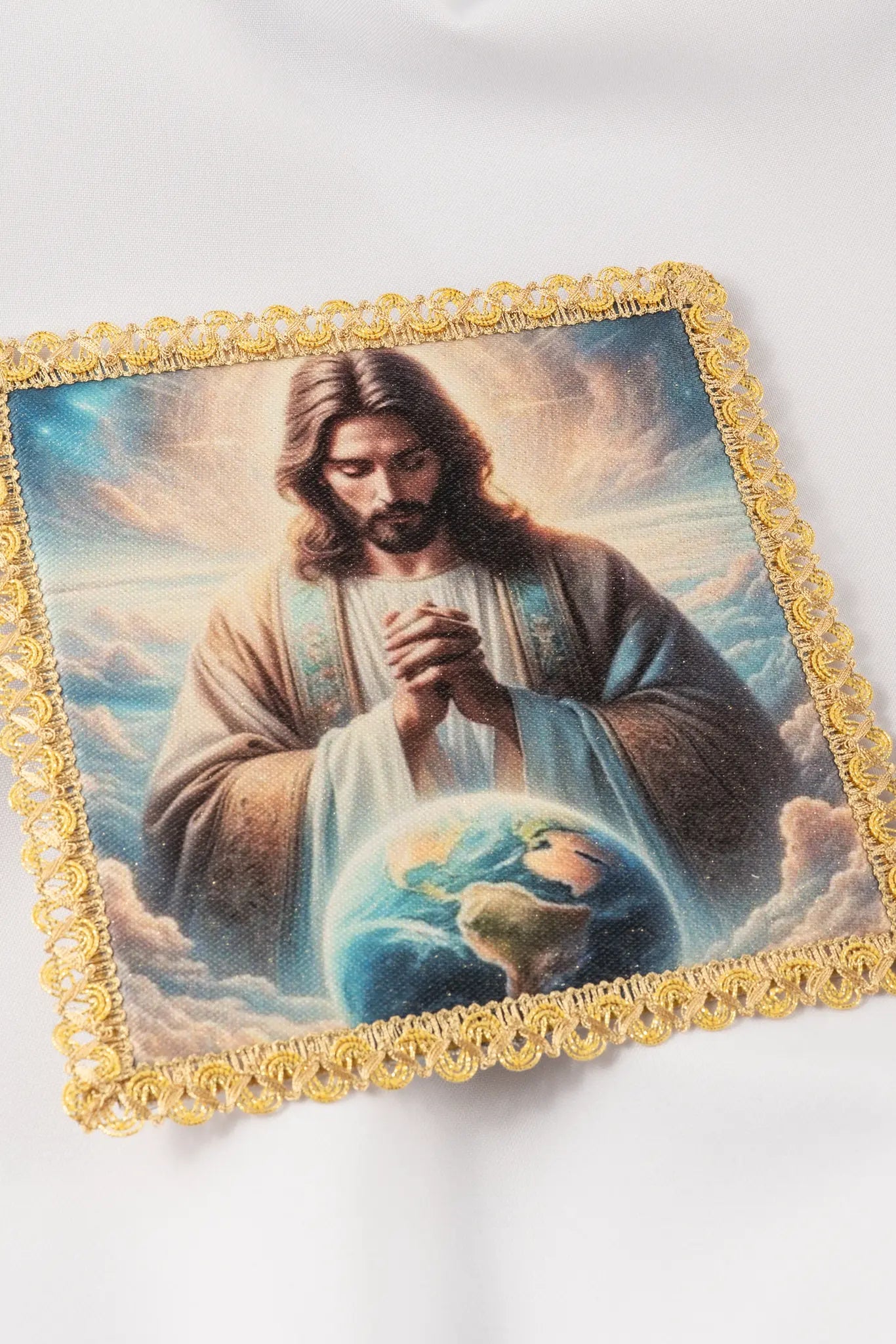 Pall with the image of Christ the King of the Universe
