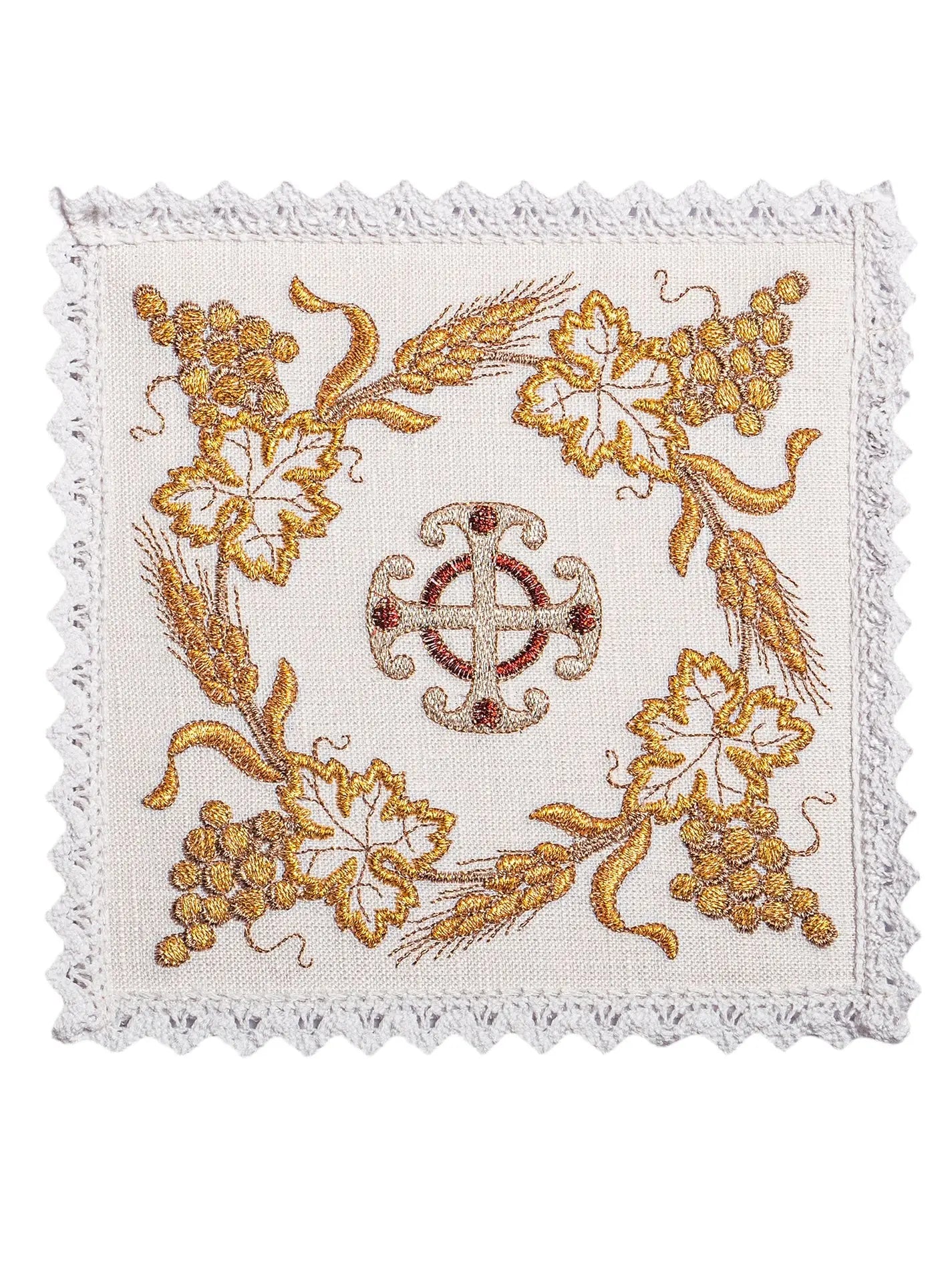 Chalice linen with rich gold embroidery