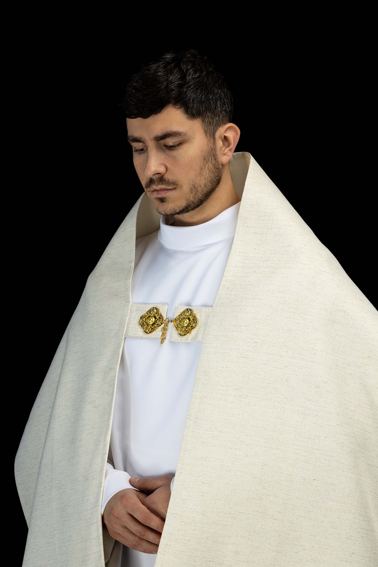 Welon haftowany z symbolem maryjnym - ORNATY.PL