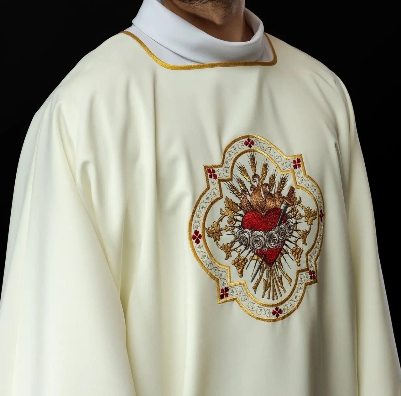 Dalmatics with Heart of Jesus motif
