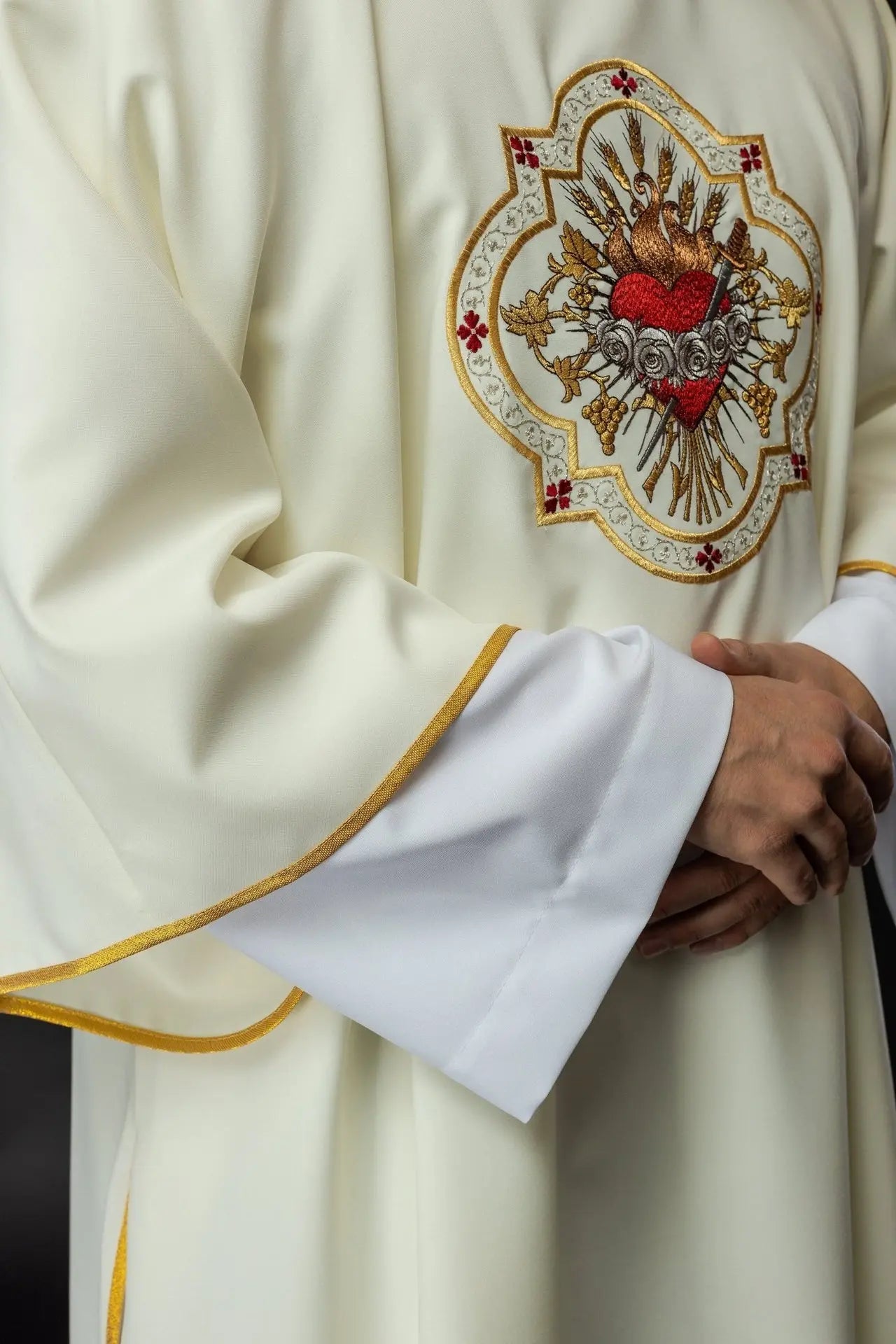 Dalmatics with Heart of Jesus motif