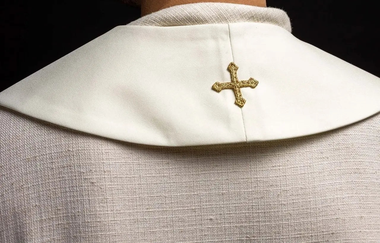 IHS embroidered stole